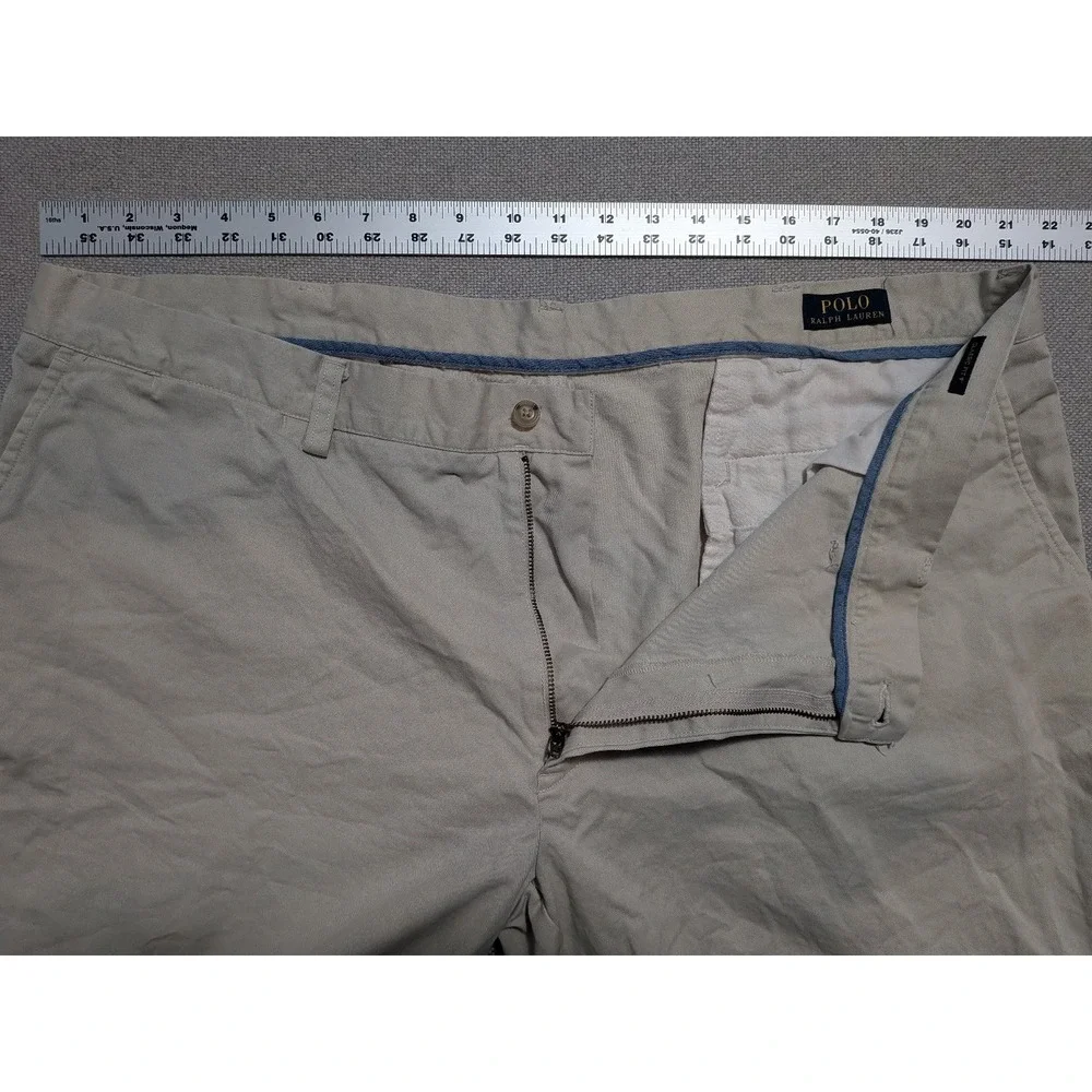 Polo Ralph Lauren Men's Khaki Shorts Size 42 Classic Fit 9